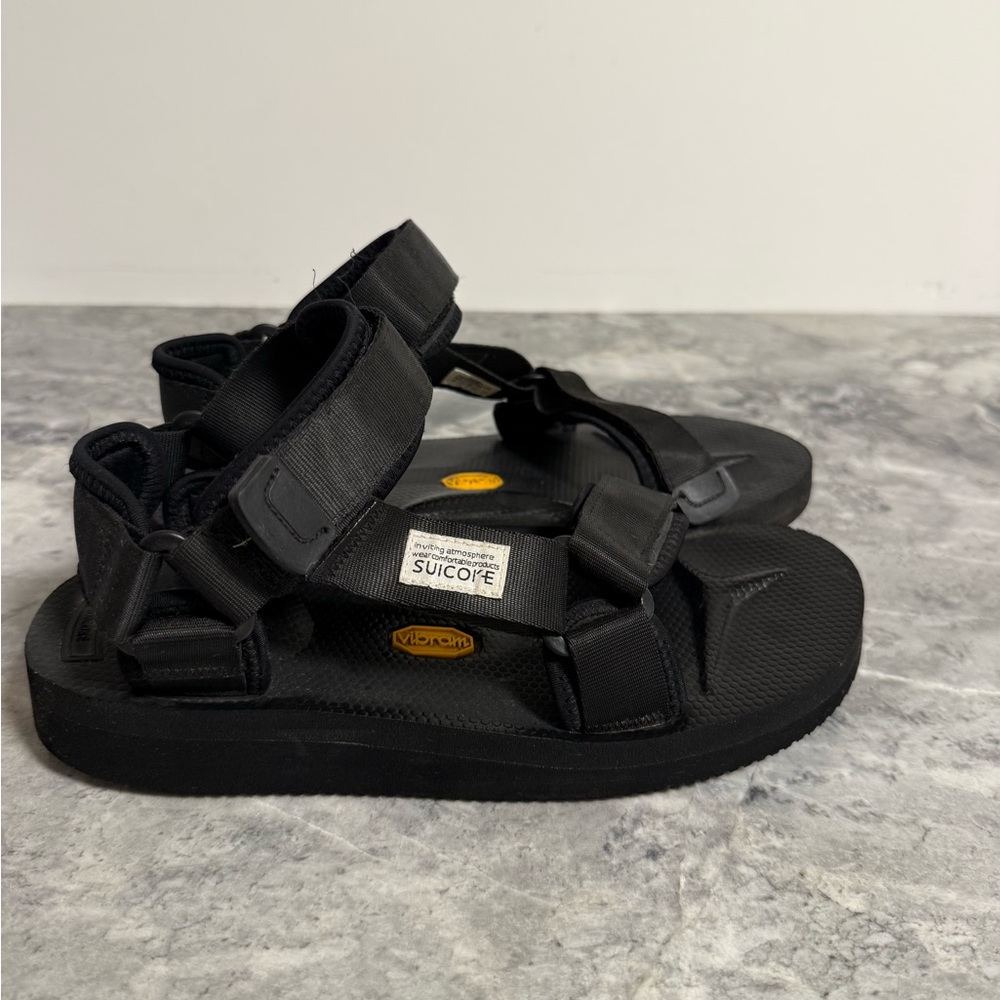Suicoke  Black Sandals